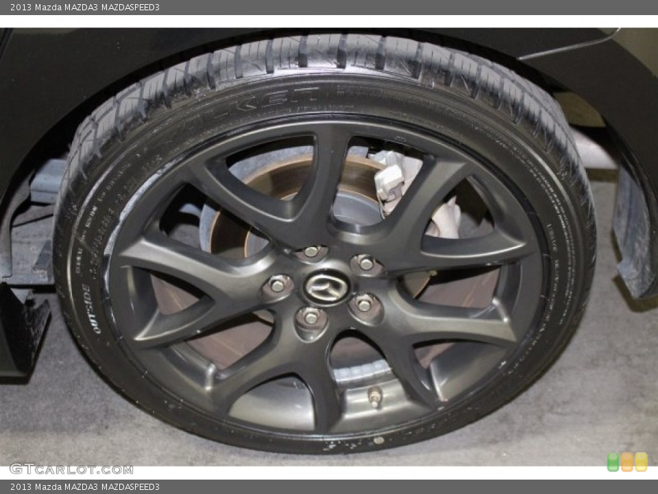 2013 Mazda MAZDA3 MAZDASPEED3 Wheel and Tire Photo #106132447