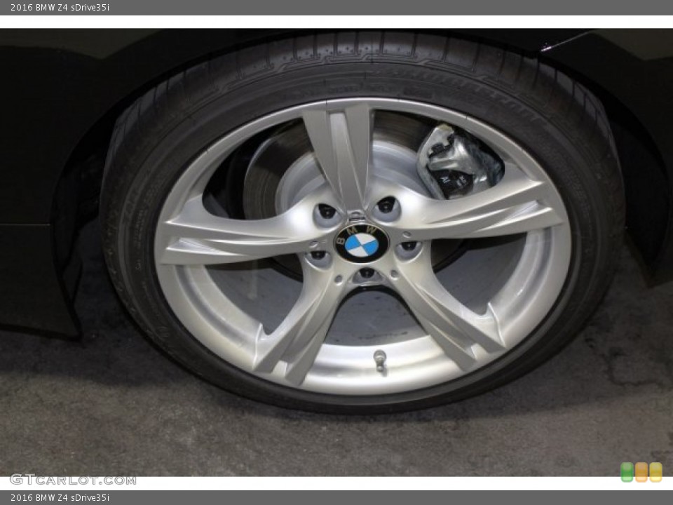 2016 BMW Z4 sDrive35i Wheel and Tire Photo #106133075