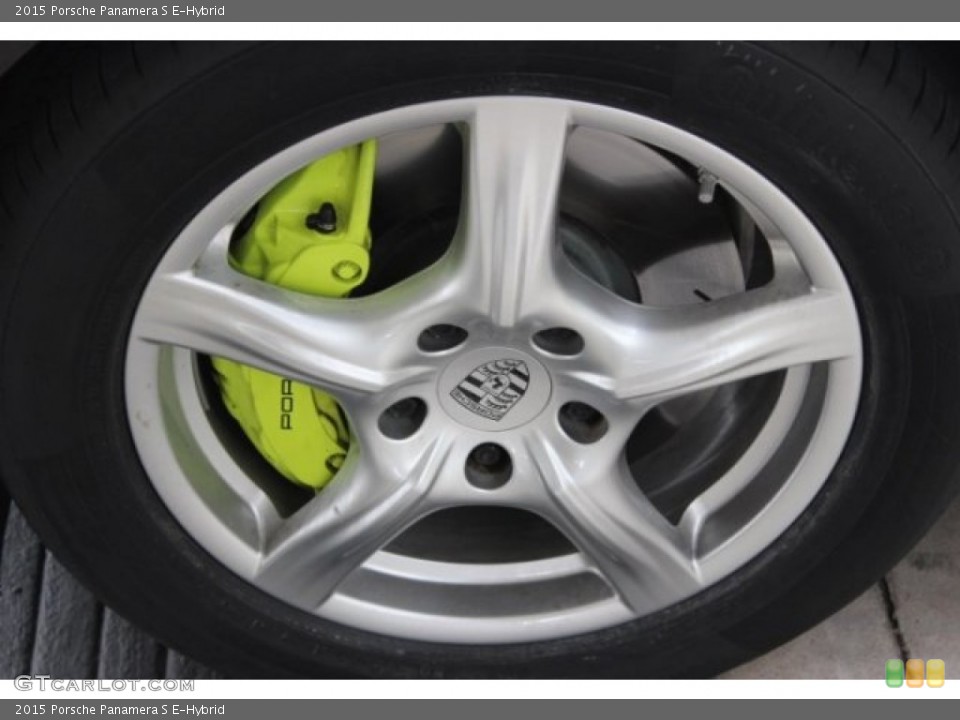 2015 Porsche Panamera S E-Hybrid Wheel and Tire Photo #106143541