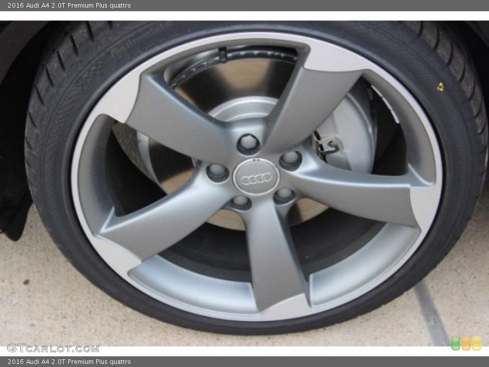 2016 Audi A4 2.0T Premium Plus quattro Wheel and Tire Photo #106145335