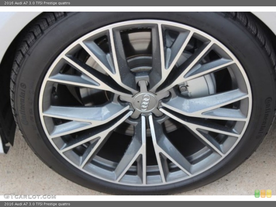 2016 Audi A7 3.0 TFSI Prestige quattro Wheel and Tire Photo #106146016
