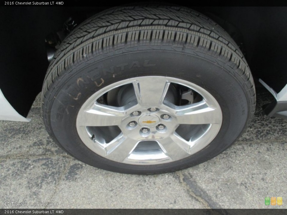 2016 Chevrolet Suburban LT 4WD Wheel and Tire Photo #106158090