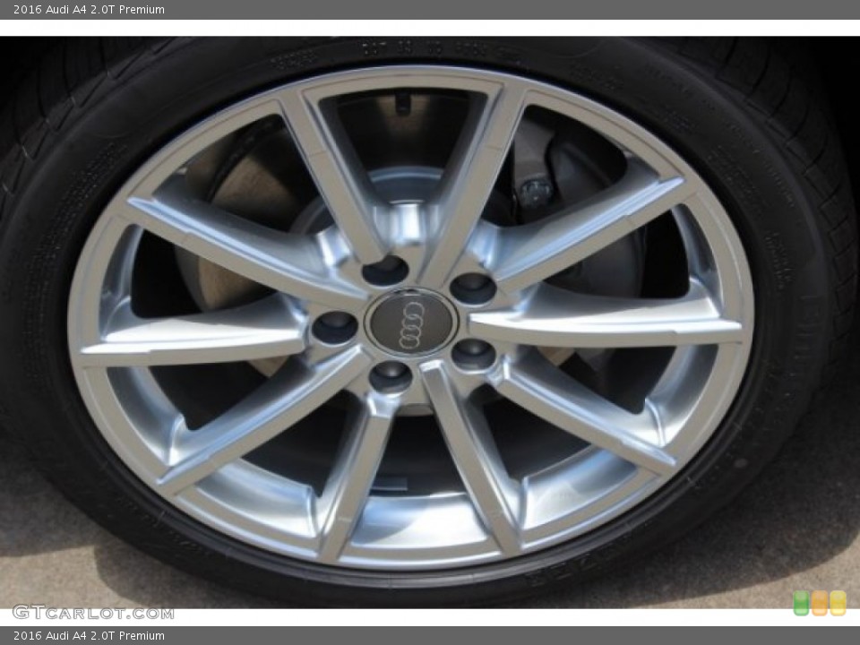 2016 Audi A4 2.0T Premium Wheel and Tire Photo #106166464