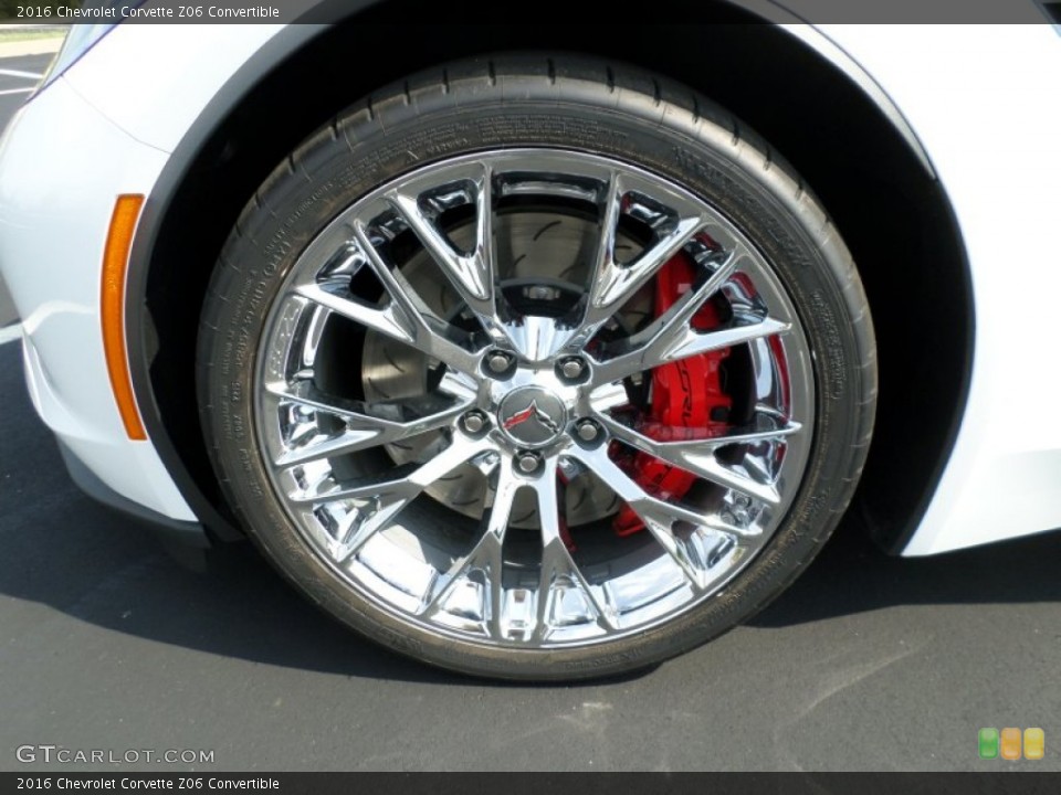 2016 Chevrolet Corvette Z06 Convertible Wheel and Tire Photo #106177540