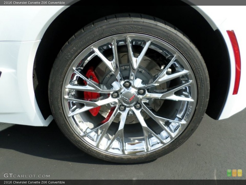 2016 Chevrolet Corvette Z06 Convertible Wheel and Tire Photo #106177558