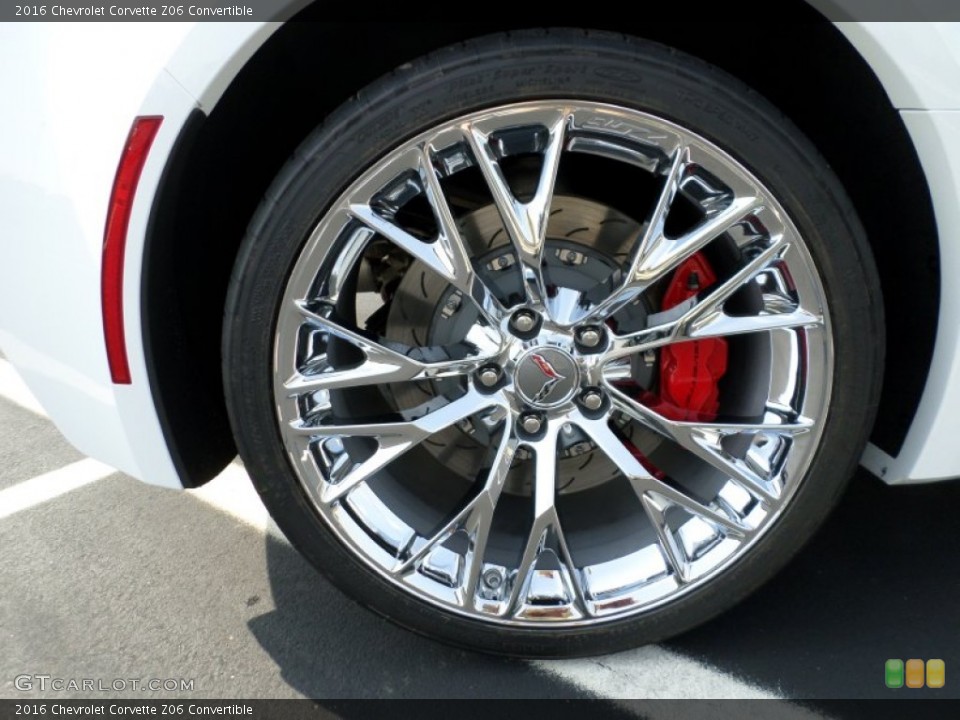 2016 Chevrolet Corvette Z06 Convertible Wheel and Tire Photo #106177571