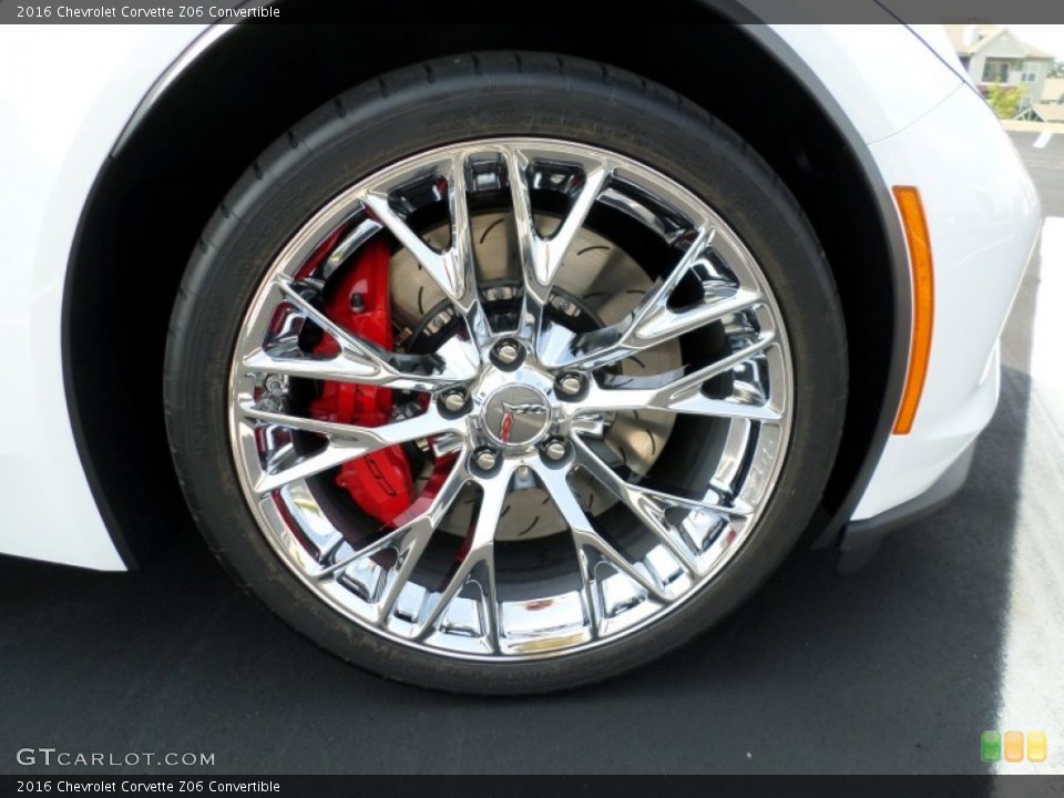 2016 Chevrolet Corvette Z06 Convertible Wheel and Tire Photo #106177594