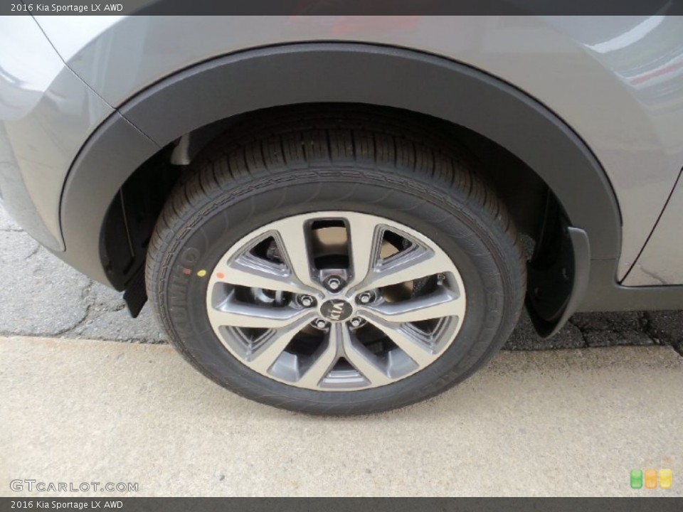 2016 Kia Sportage LX AWD Wheel and Tire Photo #106178380
