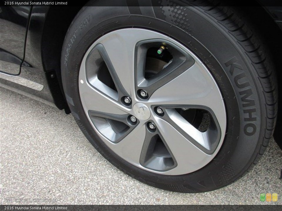 2016 Hyundai Sonata Hybrid Limited Wheel and Tire Photo #106180693