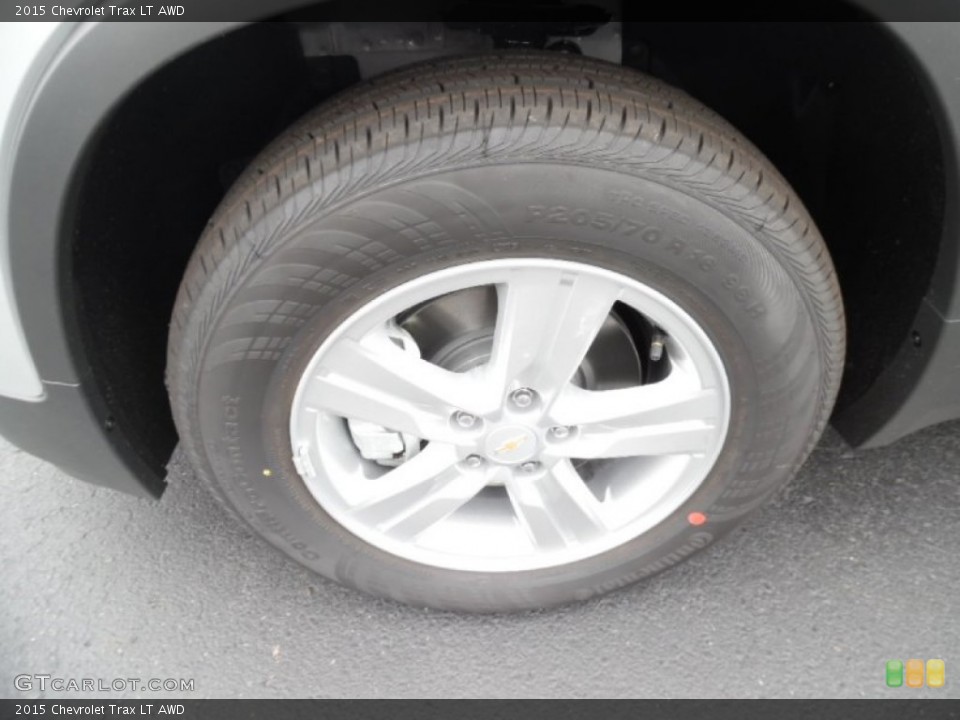 2015 Chevrolet Trax LT AWD Wheel and Tire Photo #106195732