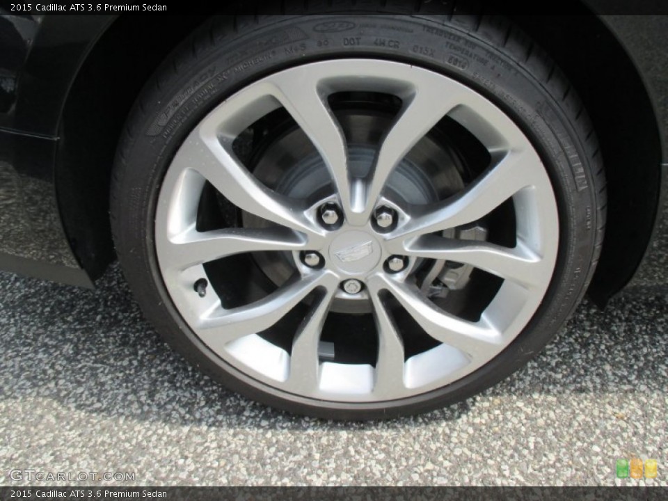 2015 Cadillac ATS 3.6 Premium Sedan Wheel and Tire Photo #106211566