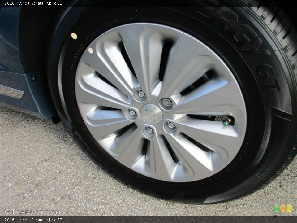 2016 Hyundai Sonata Hybrid SE Wheel and Tire Photo #106214158