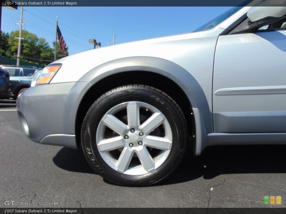 2007 Subaru Outback 2.5i Limited Wagon Wheel and Tire Photo #106221514