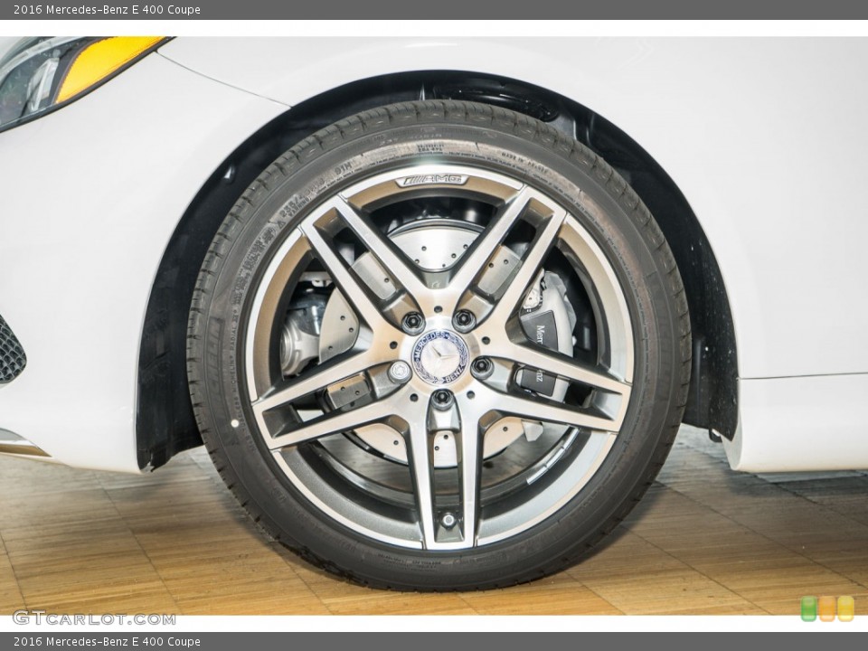 2016 Mercedes-Benz E 400 Coupe Wheel and Tire Photo #106232398