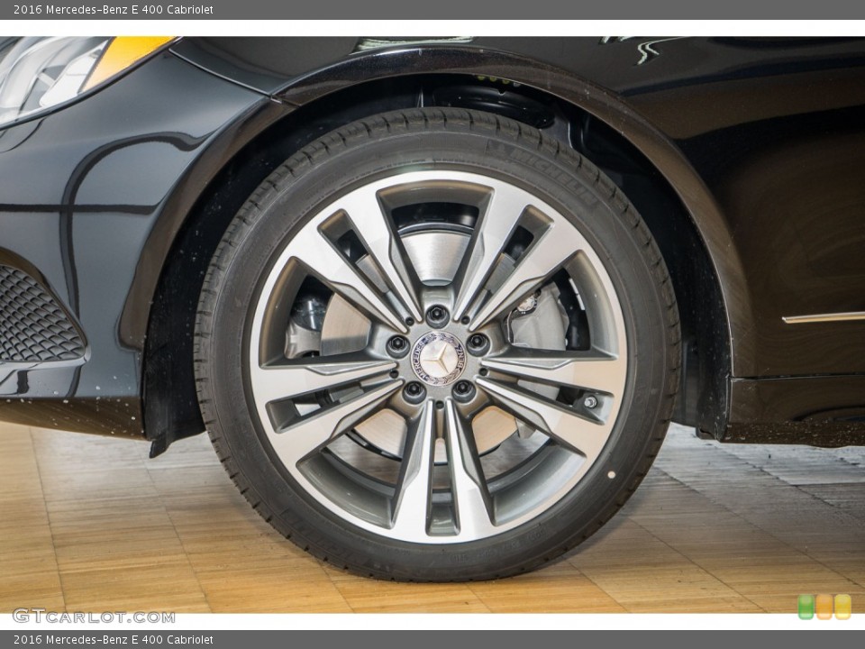 2016 Mercedes-Benz E 400 Cabriolet Wheel and Tire Photo #106232616