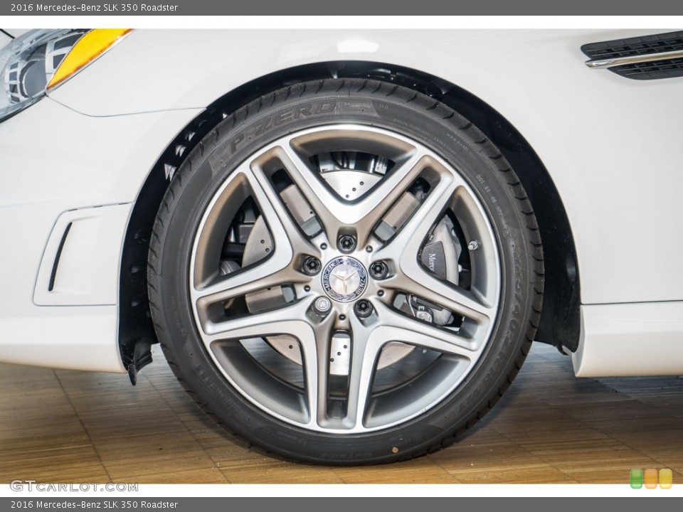 2016 Mercedes-Benz SLK 350 Roadster Wheel and Tire Photo #106232800