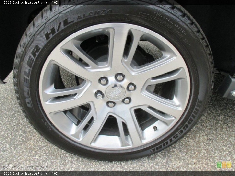 2015 Cadillac Escalade Premium 4WD Wheel and Tire Photo #106238431