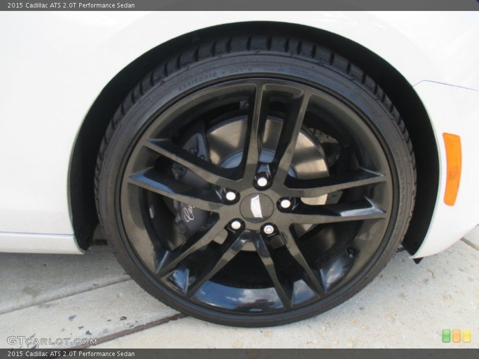 2015 Cadillac ATS 2.0T Performance Sedan Wheel and Tire Photo #106239778