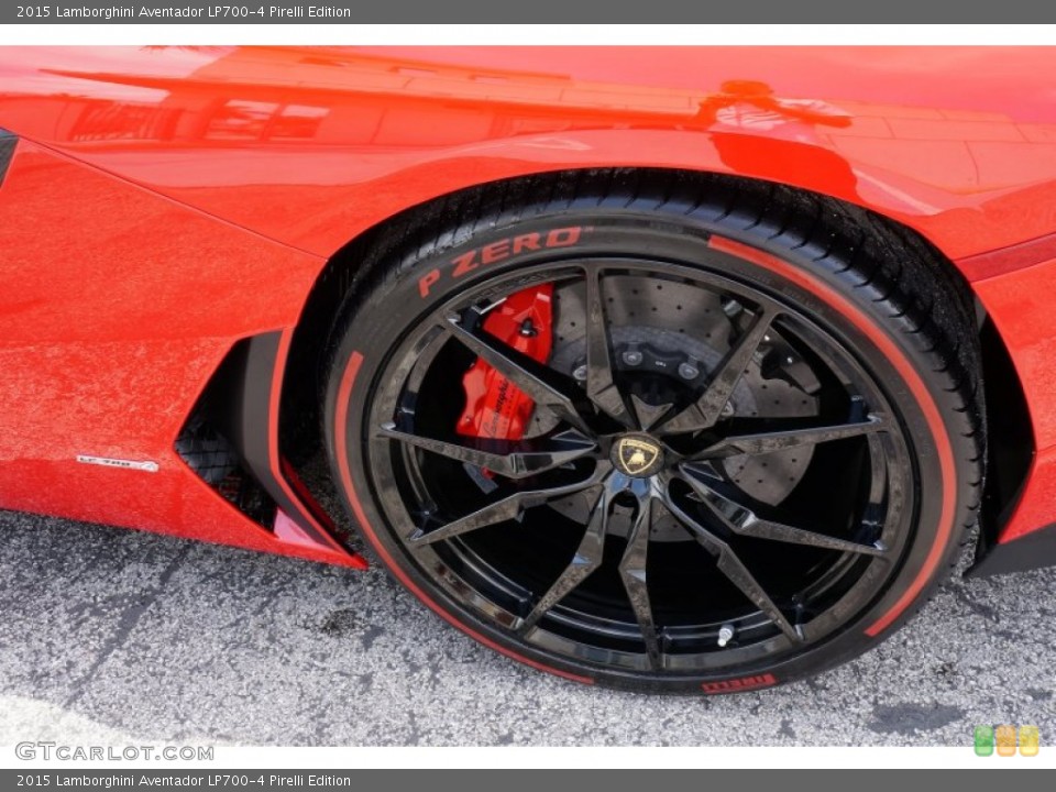 2015 Lamborghini Aventador LP700-4 Pirelli Edition Wheel and Tire Photo #106250721