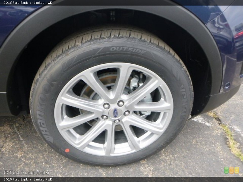 2016 Ford Explorer Limited 4WD Wheel and Tire Photo #106292660