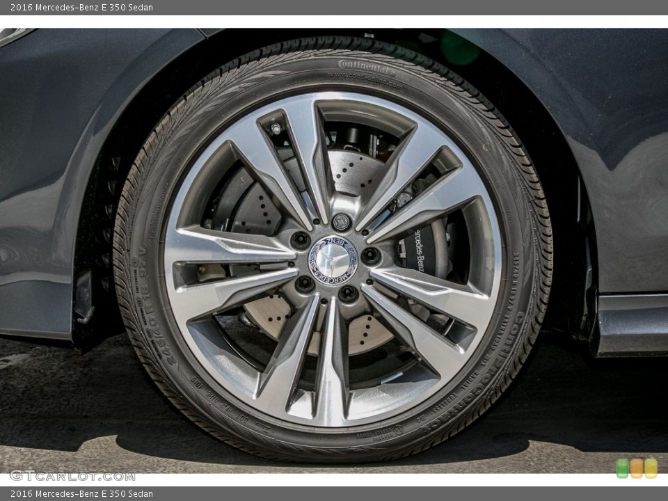 2016 Mercedes-Benz E 350 Sedan Wheel and Tire Photo #106293224