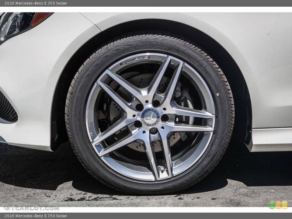 2016 Mercedes-Benz E 350 Sedan Wheel and Tire Photo #106293713
