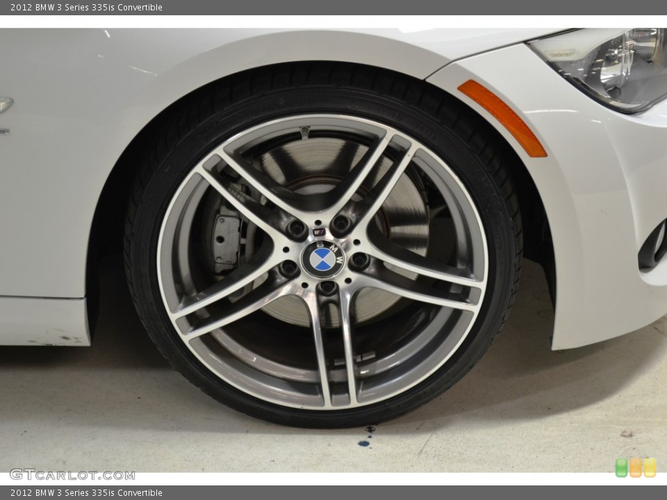 2012 BMW 3 Series 335is Convertible Wheel and Tire Photo #106324001