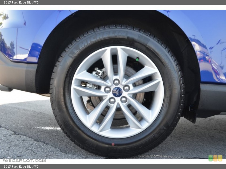 2015 Ford Edge SEL AWD Wheel and Tire Photo #106326944