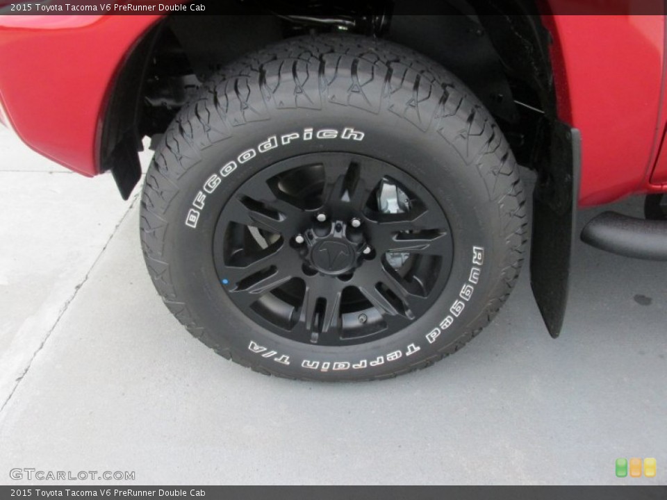 2015 Toyota Tacoma V6 PreRunner Double Cab Wheel and Tire Photo #106353416
