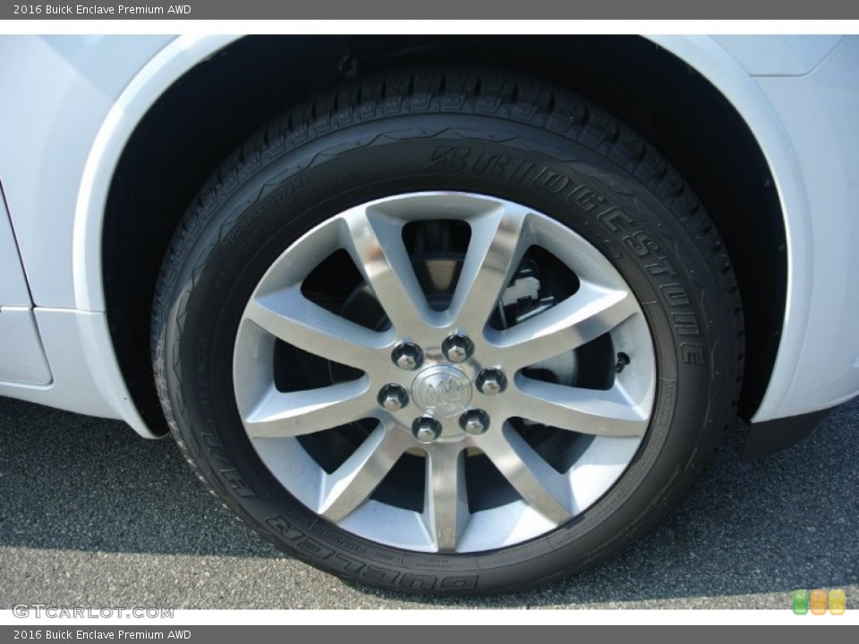 2016 Buick Enclave Premium AWD Wheel and Tire Photo #106364732