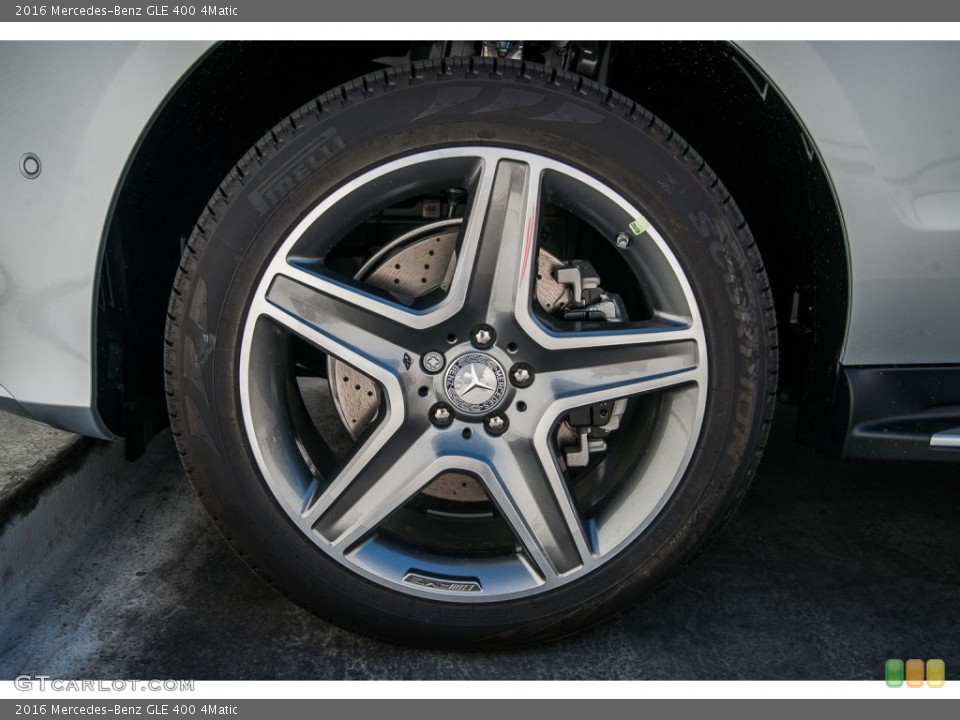 2016 Mercedes-Benz GLE 400 4Matic Wheel and Tire Photo #106403091