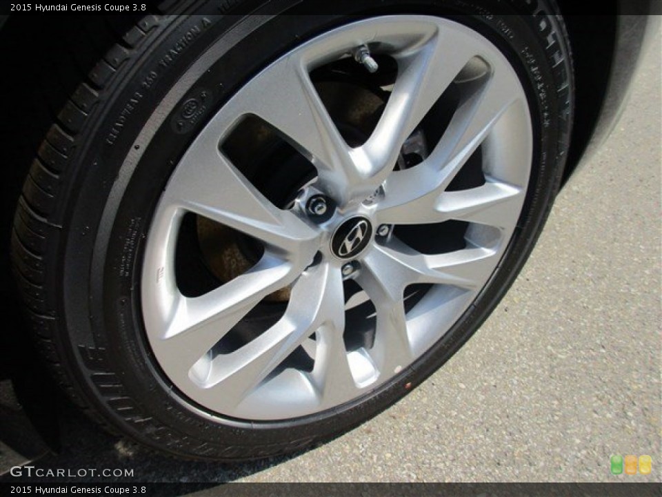 2015 Hyundai Genesis Coupe 3.8 Wheel and Tire Photo #106411197