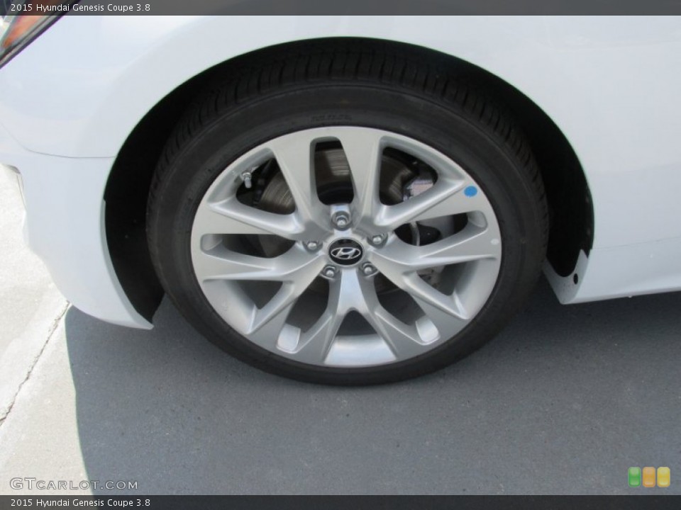 2015 Hyundai Genesis Coupe 3.8 Wheel and Tire Photo #106428030