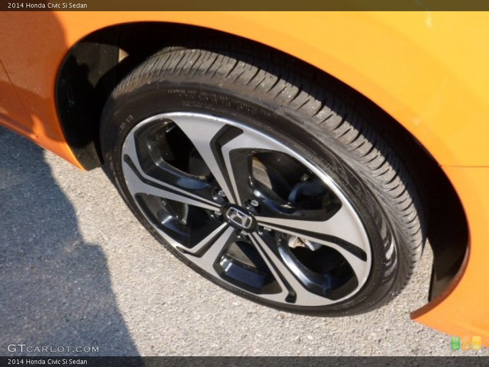 2014 Honda Civic Si Sedan Wheel and Tire Photo #106432737