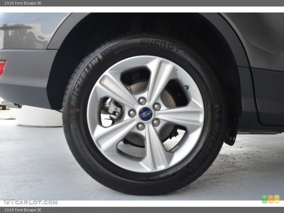 2016 Ford Escape SE Wheel and Tire Photo #106433247