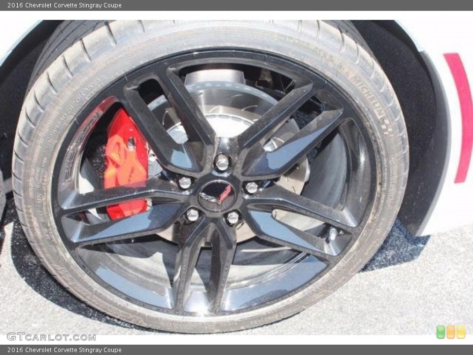 2016 Chevrolet Corvette Stingray Coupe Wheel and Tire Photo #106444604