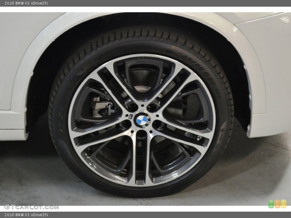 2016 BMW X3 xDrive35i Wheel and Tire Photo #106467109