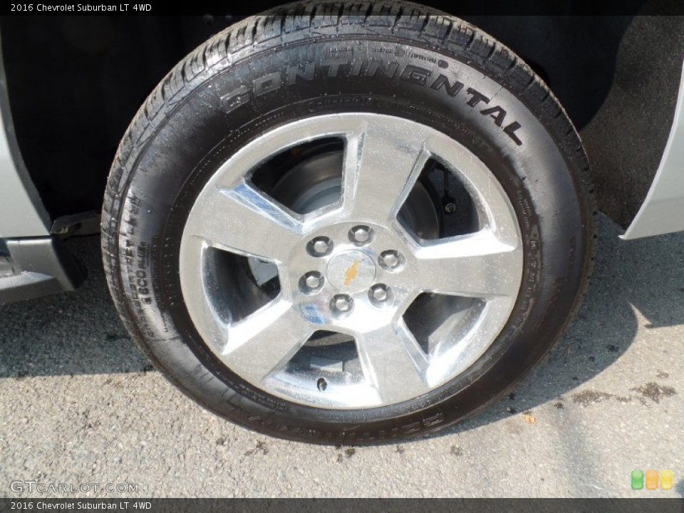 2016 Chevrolet Suburban LT 4WD Wheel and Tire Photo #106475485
