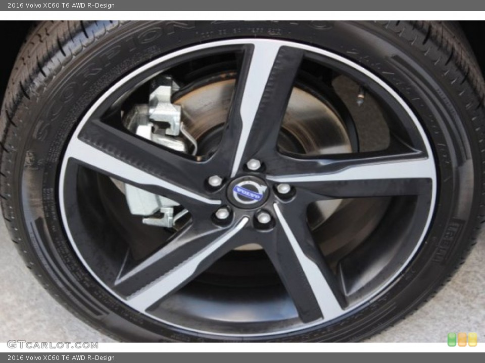 2016 Volvo XC60 T6 AWD R-Design Wheel and Tire Photo #106494604