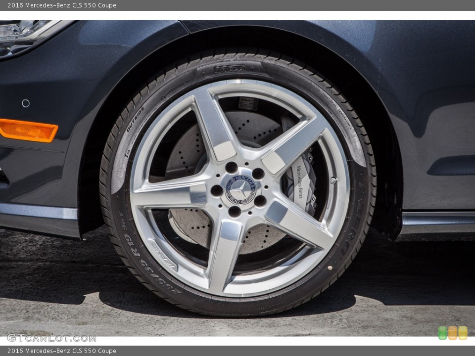 2016 Mercedes-Benz CLS 550 Coupe Wheel and Tire Photo #106512685