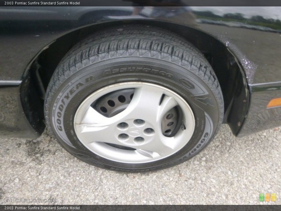 2003 Pontiac Sunfire Wheels and Tires