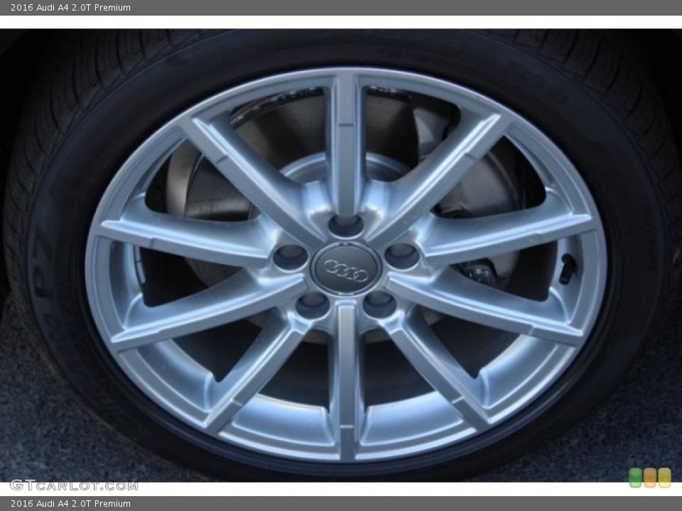2016 Audi A4 2.0T Premium Wheel and Tire Photo #106527079