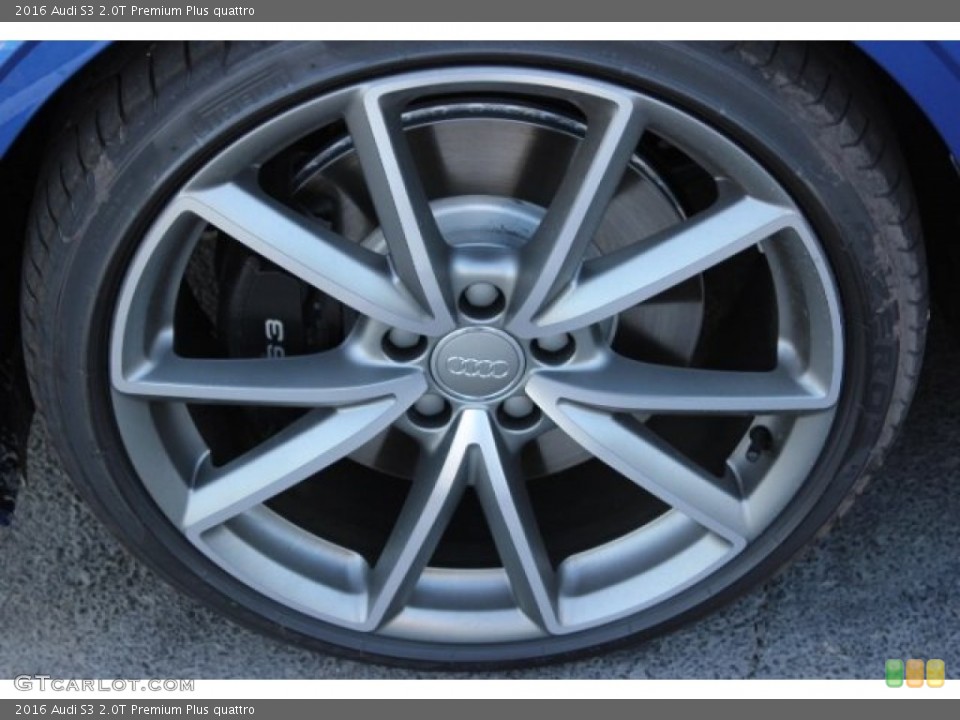 2016 Audi S3 2.0T Premium Plus quattro Wheel and Tire Photo #106528762