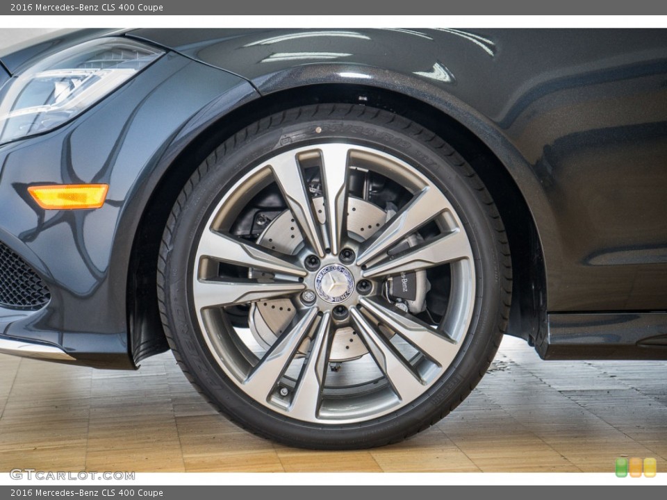2016 Mercedes-Benz CLS 400 Coupe Wheel and Tire Photo #106545424
