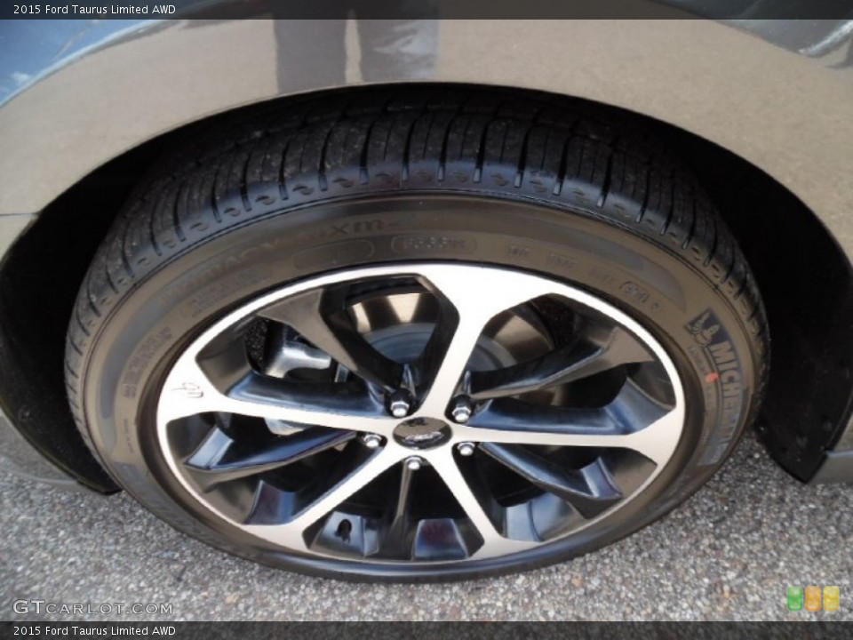 2015 Ford Taurus Limited AWD Wheel and Tire Photo #106549912