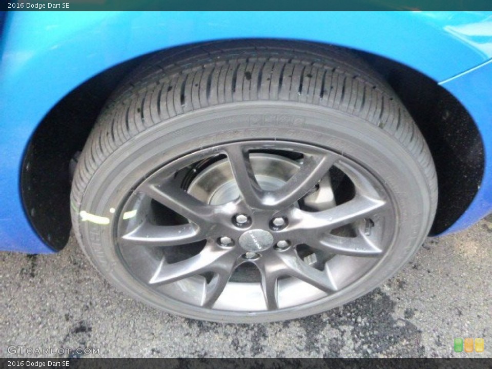 2016 Dodge Dart SE Wheel and Tire Photo #106563760