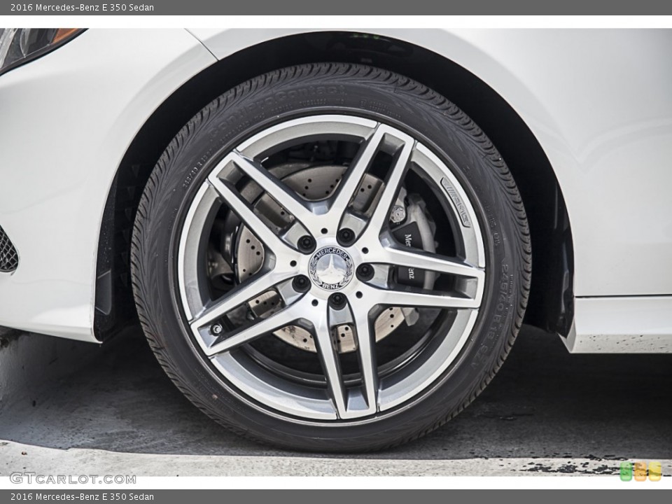 2016 Mercedes-Benz E 350 Sedan Wheel and Tire Photo #106564144