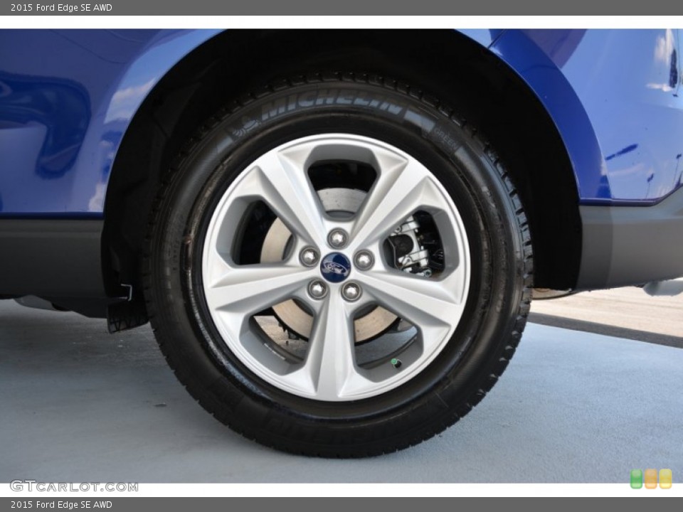 2015 Ford Edge SE AWD Wheel and Tire Photo #106590988