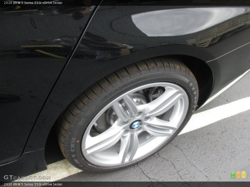 2016 BMW 5 Series 550i xDrive Sedan Wheel and Tire Photo #106626160