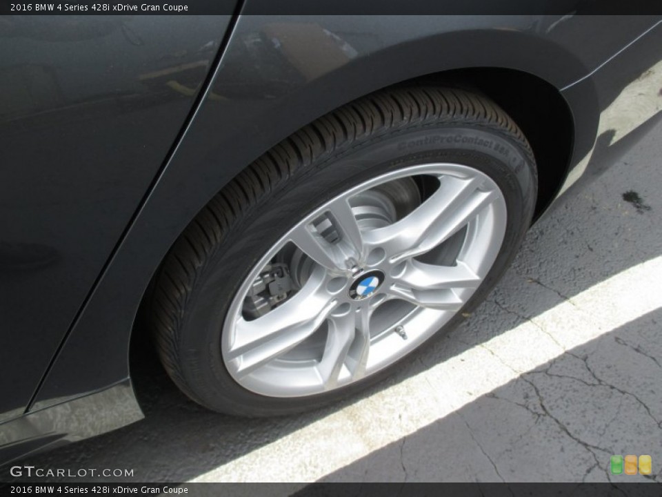 2016 BMW 4 Series 428i xDrive Gran Coupe Wheel and Tire Photo #106626603